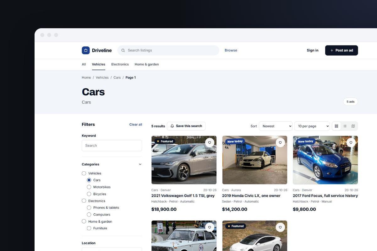 Un diseño que vende: cómo crear webs de anuncios clasificados fáciles de usar