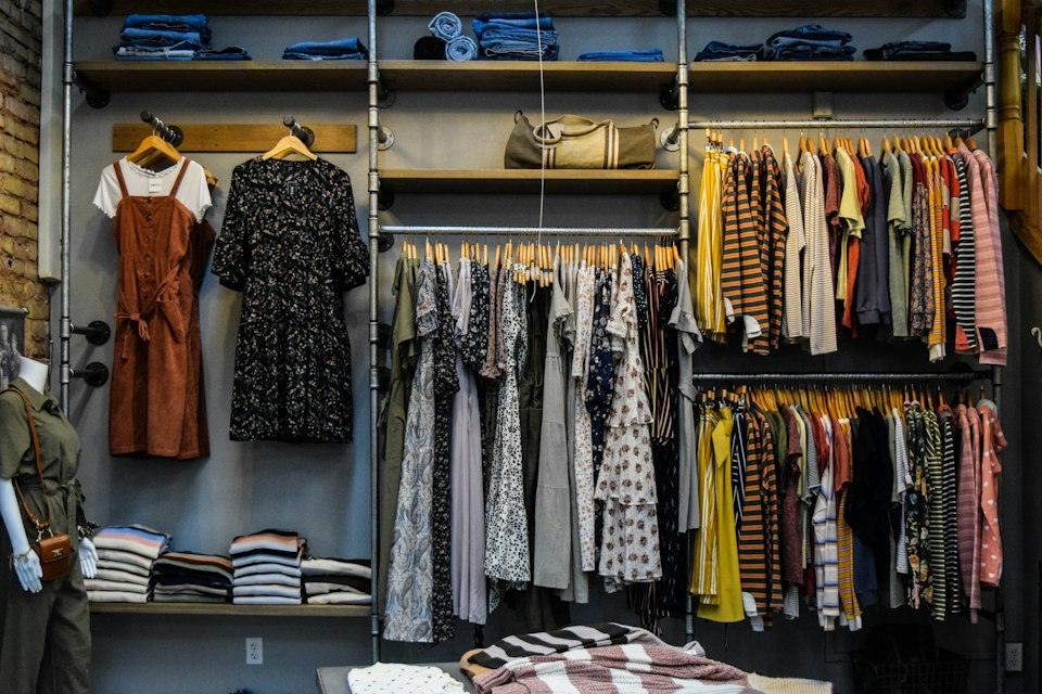 Assorted-color clothes