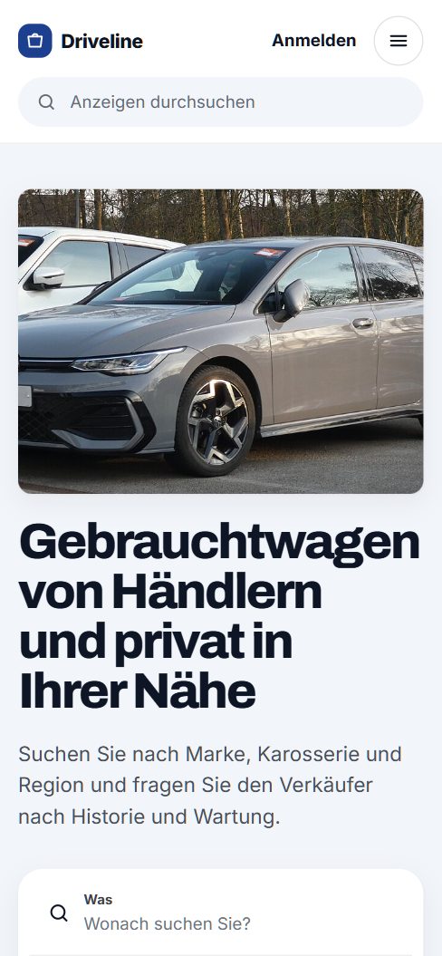 Deutsch on a phone
