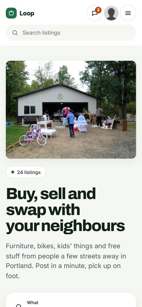 Sama sivusto puhelimella